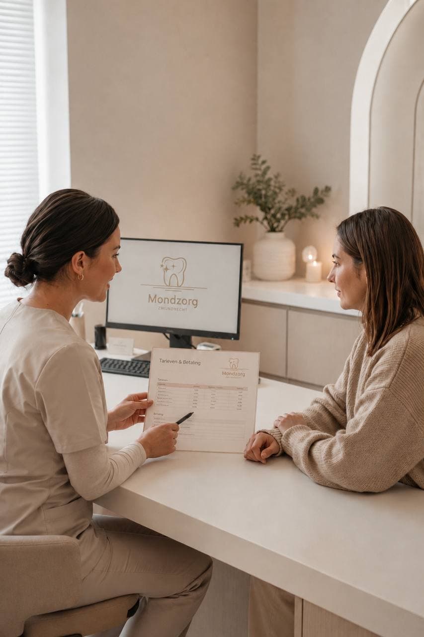 Je digitale rekening en betaling via de beveiligde online omgeving van Mondzorg Zwijndrecht